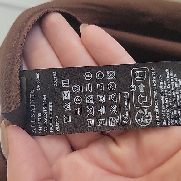 AllSaints |Hadley Satin Slipdress - Picture 11 of 11